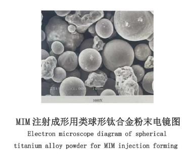 金屬鈦MIM 注射成型專用粉末